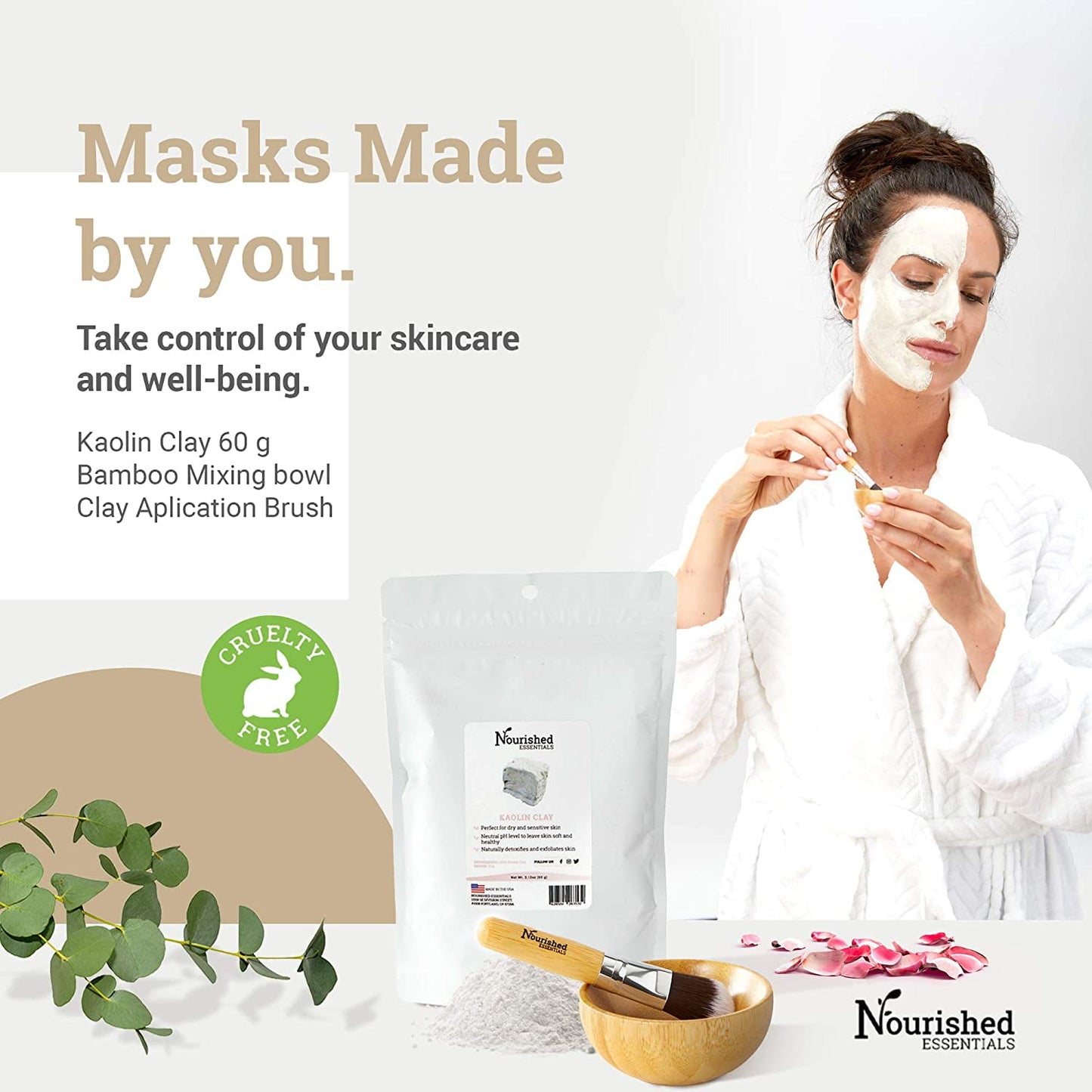 Nourished Essentials | Wellness Maker Organic Natural Beauty Wellness Kit - Make