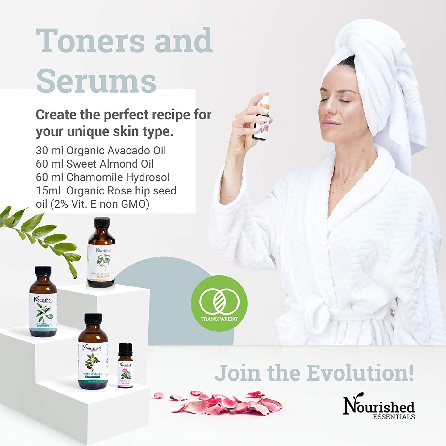 Nourished Essentials | Wellness Maker Organic Natural Beauty Wellness Kit - Make
