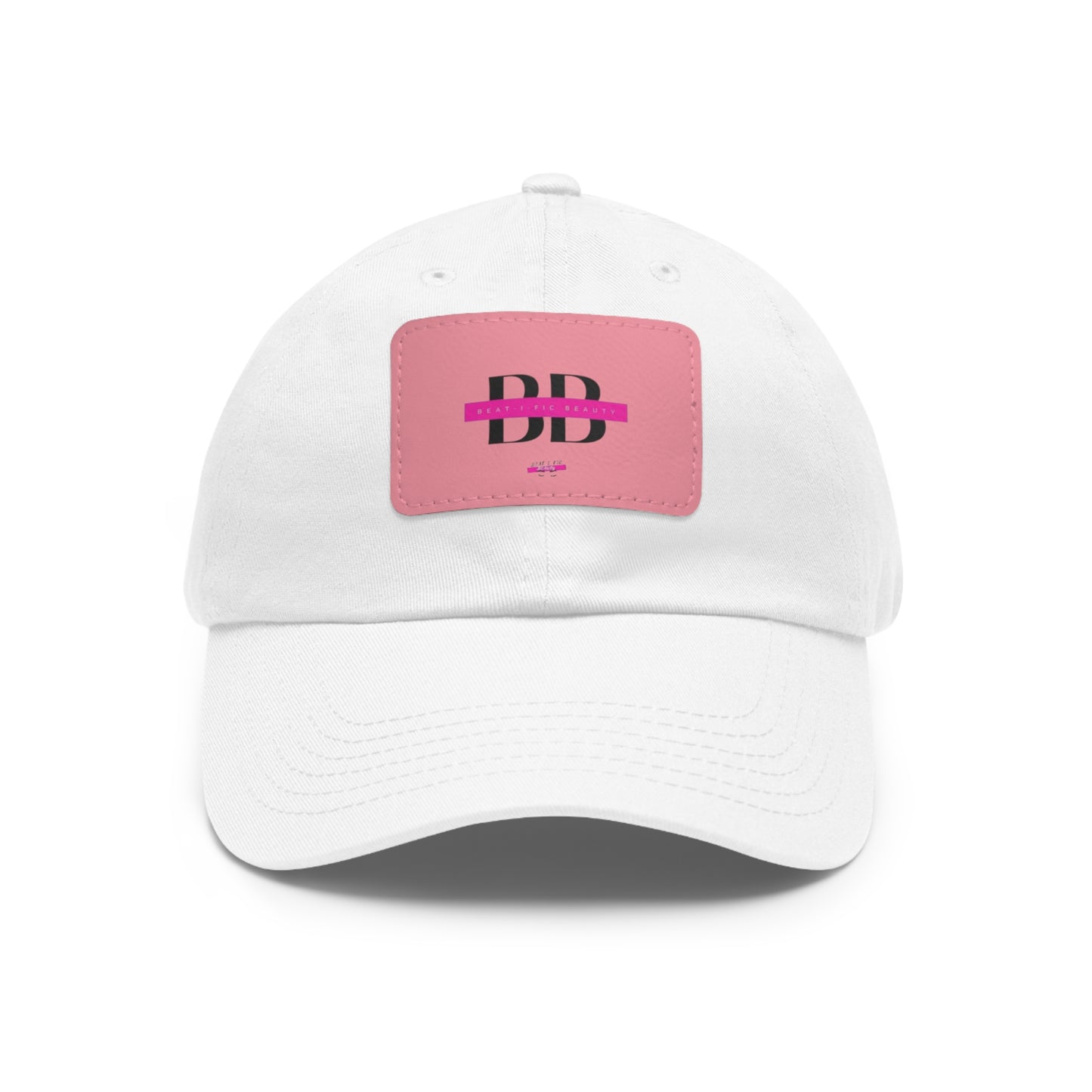 Beat-i-fic Beauty Logo with Leather Patch (Rectangle)