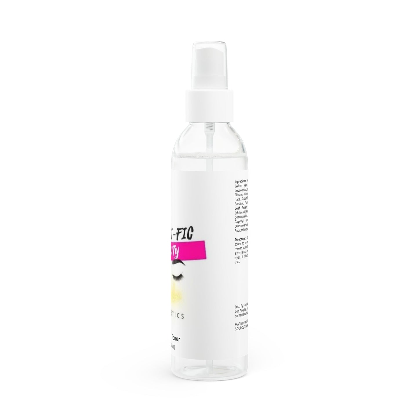 Beat-i-fic Beauty Hydrating Toner, 6oz