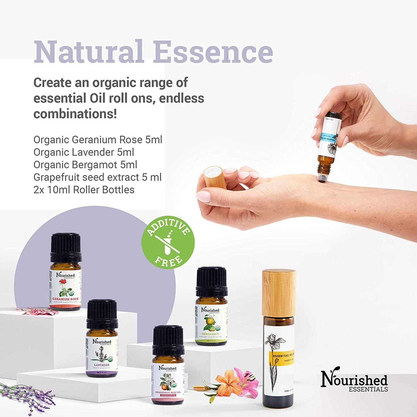 Nourished Essentials | Wellness Maker Organic Natural Beauty Wellness Kit - Make
