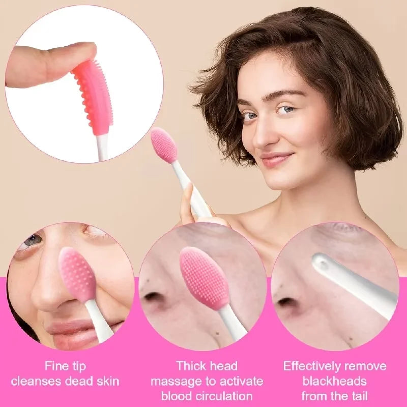 7-piece beauty makeup set, makeup tool kit, including 3-piece headband set, facial cleanser and facial cleaning tools, etc.