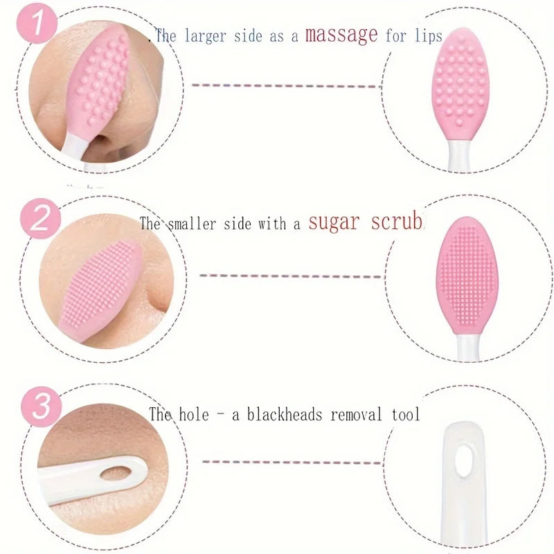 7-piece beauty makeup set, makeup tool kit, including 3-piece headband set, facial cleanser and facial cleaning tools, etc.