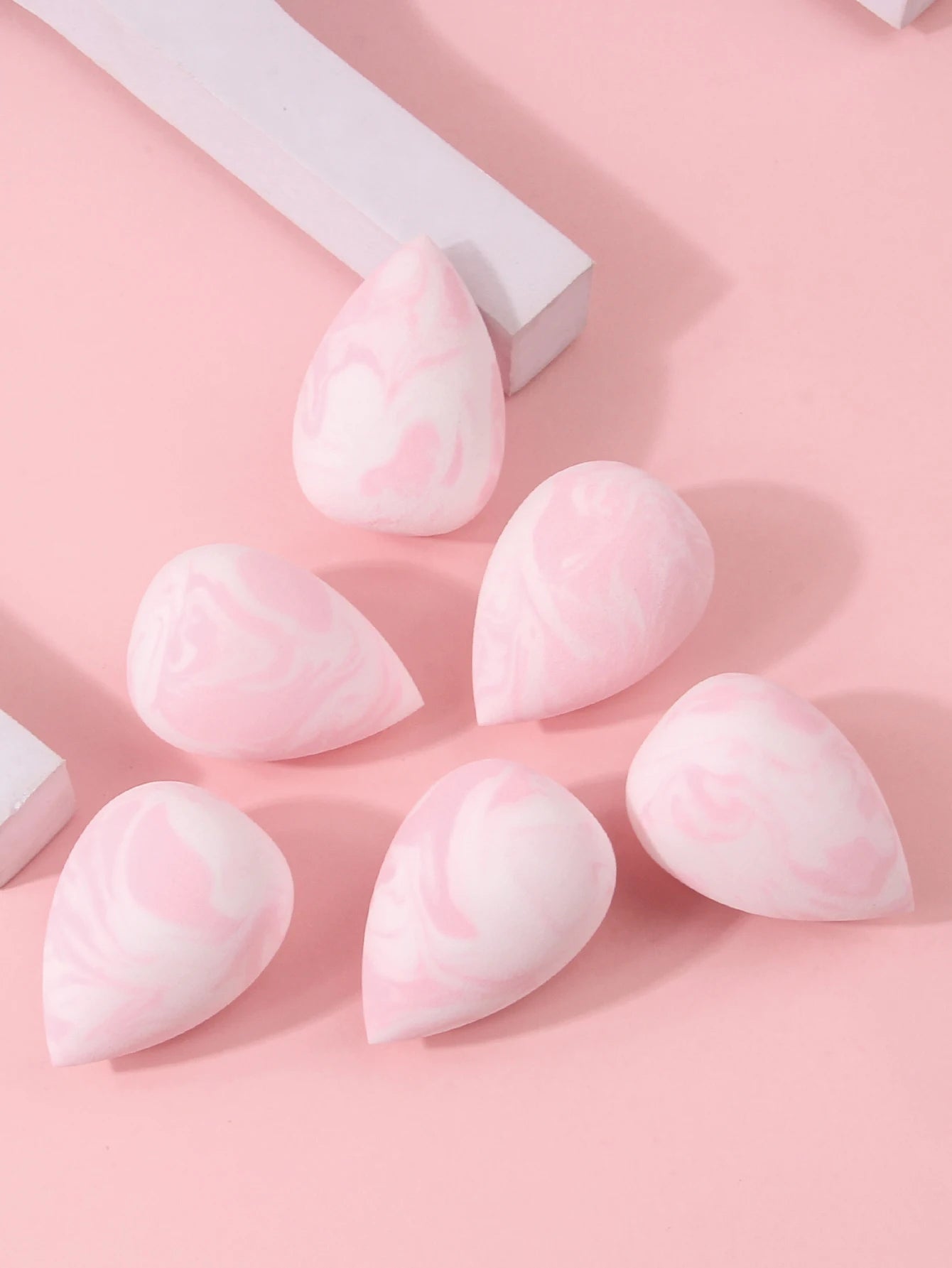 6Pcs Professional Makeup Sponge Set Large Soft Cosmetic Blender & Powder Puff Beginner-Friendly Face Makeup Kit