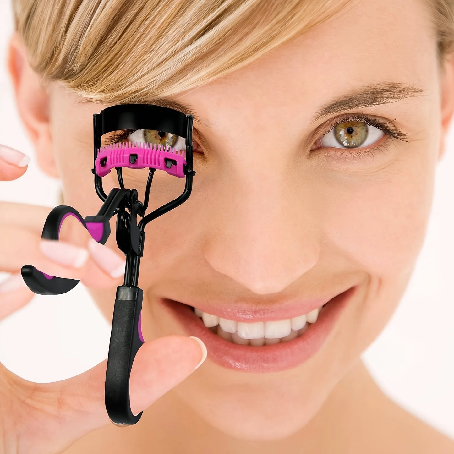 11/16PCS Eyelash Curler with 10pcs Replacement Pads Women Professional Eyelashes Curling Tweezers Clips Lasting Eye Makeup Tools