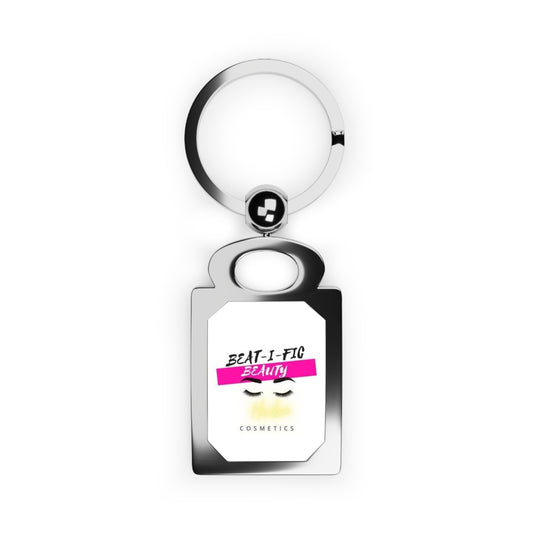 Beat-i- fic Beauty Rectangle Photo Keyring